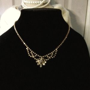 Yellowstone rhinestone necklace